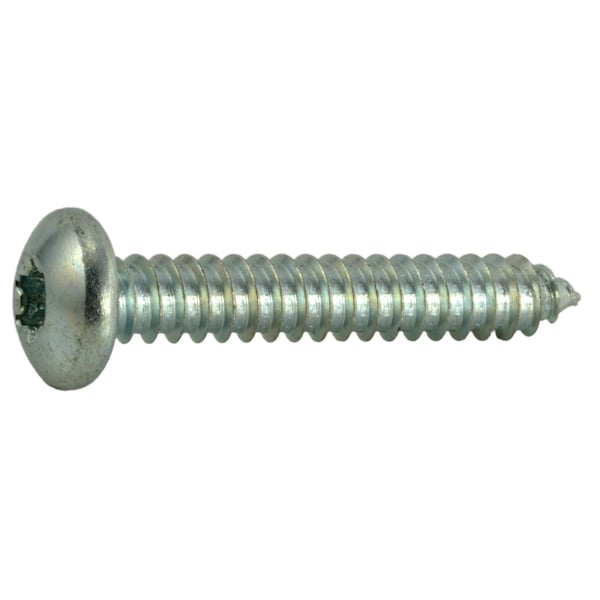 Midwest Fastener Sheet Metal Screw, #14 x 1-1/2 in, Zinc Plated Steel Pan Head Torx Drive, 10 PK 37095 - main